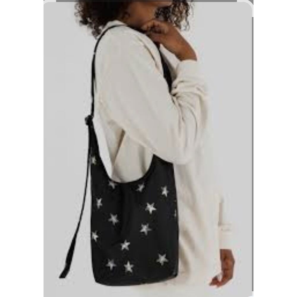 Baggu Small Nylon in the Stars Sling Crossbody Shoulder Bag Celestial Boho Chic - Picture 2 of 8